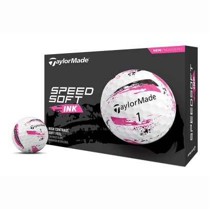 SpeedSoft Pink Ink Golf Balls