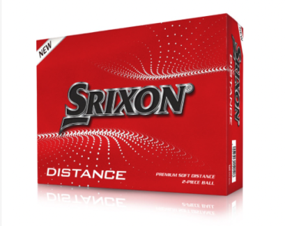 Srixon Distance 10 Golf Balls (WHITE)