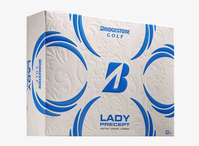 Bridgestone White Lady Precept Golf Ball