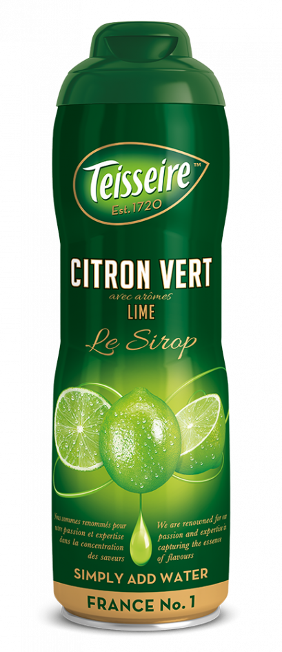 Teisseire Lime syrup 60cl / ไซรัป เตสแซร์ กลิ่นมะนาวไลม์