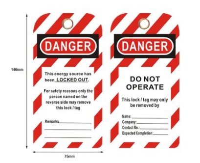 Lockout Tag ยี่ห้อ T-Safe