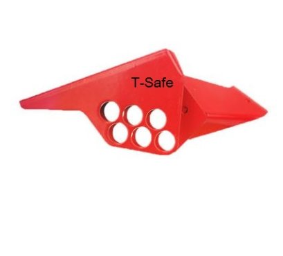 TS-SBV-S Standard Ball Valve ยี่ห้อ T-Safe 6 Lock Holes Lockout 