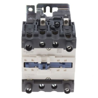 LC1D40008E7 : 4P CONT 60A AC-1 (2NO 2NC) 48VAC COIL