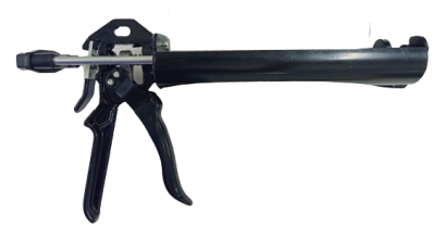 Double tube silicone gun