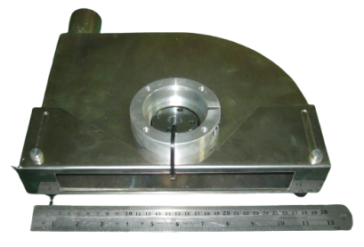 Dust-absorbing cutting blade cover