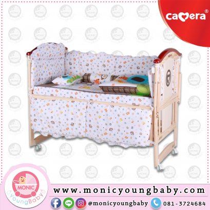 เตียงไม้เด็ก CAMERA รุ่น714  Wooden Bed ปรับเป็นโซฟาได้