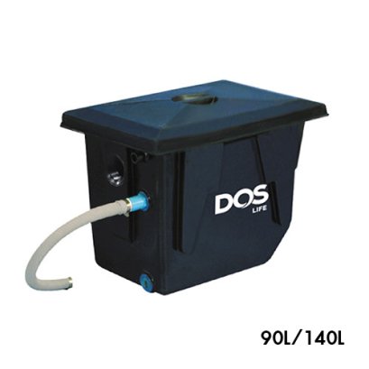ถังดักไขมัน ทรงสี่เหลี่ยม (ชนิดฝังใต้ดิน) DGT/U DOS รุ่น GT-01/BK สีดำ 50, 90, 150 ลิตร
