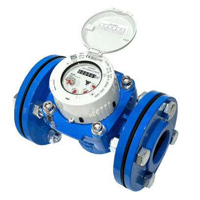 มาตรวัดน้ำ ซันวา ระบบใบพัด Woltman DN40-500