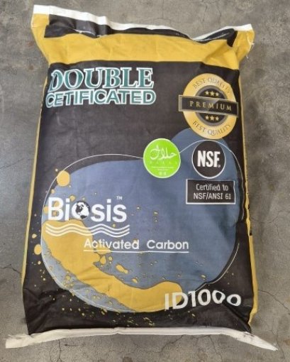 สารกรองคาร์บอน BIOSIS Premium - ID1000 Mesh 8 x 30 (NSF &amp; Halal)