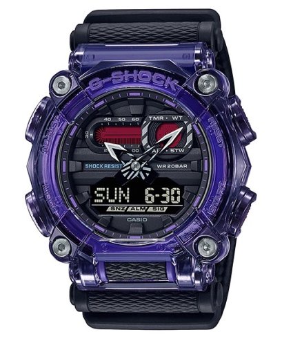 Casio G-Shock นาฬิกาข้อมือผู้ชาย สายผ้า รุ่น GA-900TS-6A