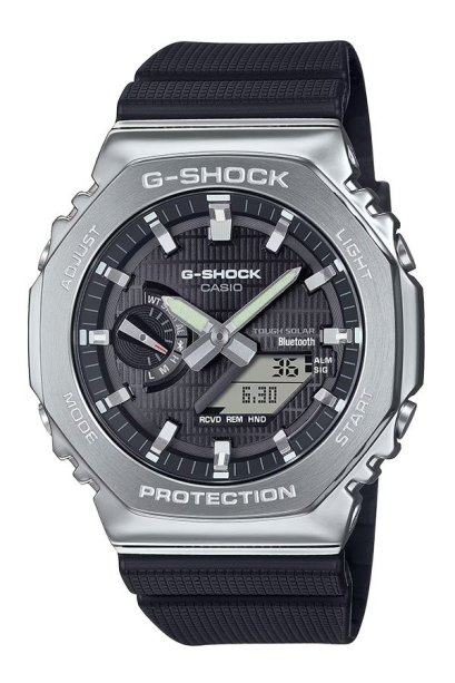 Casio G-Shock นาฬิกาข้อมือผู้ชาย สายเรซิ่น รุ่น GBM-2100-1A - สีดำ