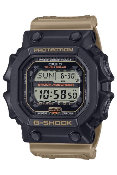 Casio G-Shock นาฬิกาข้อมือผู้ชาย สายเรซิน รุ่น GX-56TU-1A5 - สีเบจ