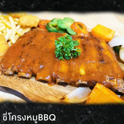 BBQ ซี่โครงหมู (M)