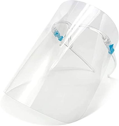 หน้ากากป้องกันใบหน้าแบบใส