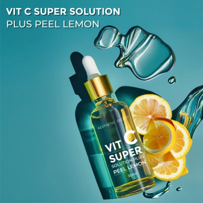 VIT C SUPER SOLUTION PLUS PEEL LEMON