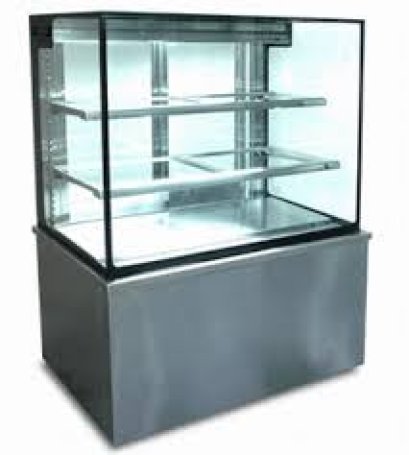 ตู้โชว์เบเกอรี่ กระจกตรง ยาว 1.00 เมตร