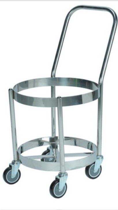 รถเข็นเก็บจานชามหรือถังขยะ แบบใส่ถัง พร้อมล้อ