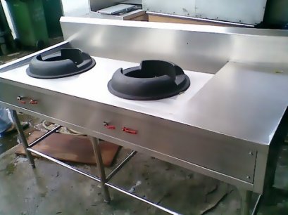 เตาจีน มีที่พักด้านข้าง