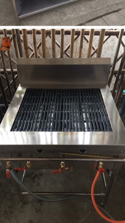 เตาย่างตะแกรงเหล็ก ใช้แก๊สหรือถ่าน