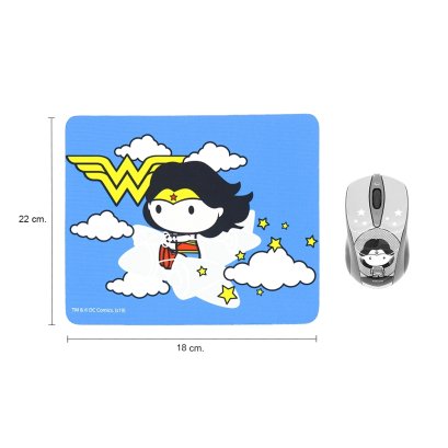 Premium Mouse Pad (legally licensed) Cartoon WONDER WOMAN