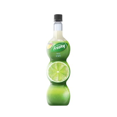 ไซรัปกลิ่นมะนาวเข้มข้น (สำหรับขนมและเครื่องดื่ม) (ตรา เฟรชชี่)    (710ml*12)