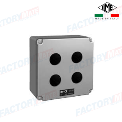 ILME A3M 1515.04 ILME Push Botton Box for control devices and signals, AC series