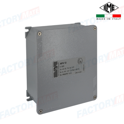 APX 12  ILME ATEX distribution box for areas exposed to a potential risk of explosion, ILME AP series 