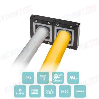 DES 380MX Modular frames for big diameter cables