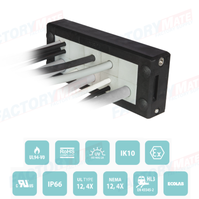 DES FT Splittlable frames for cables with and without connectors