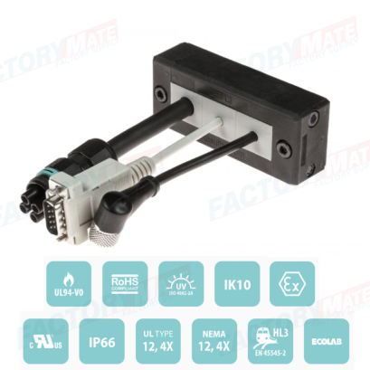 DES L3 Divisible cable entry system  frame for cables with and without connectors