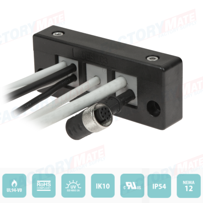 The DES LC3 divisible frame is designed to route cables, with or without connectors, with diameters from 2 to 15 mm
