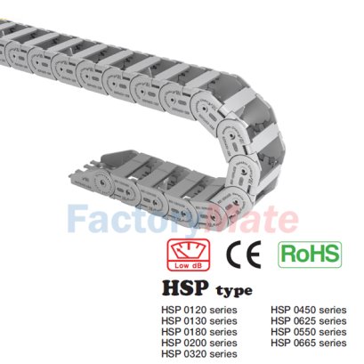 HSP C TYPE Hanshin Robo Chain | Heavy Duty Cable Drag Chain, cable ...