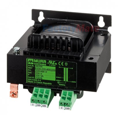 MTS Single-phase control and isolation transformer P:400VA IN:230-400±15VAC OUT:230VAC