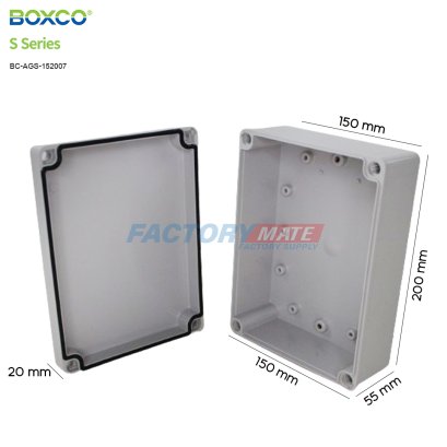 BC-AGS-152007 Boxco,S series,Screw type,IP66/67,Small size