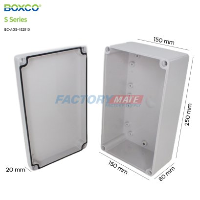 BC-AGS-152510 Boxco,S series,Screw type,IP66/67,Small size