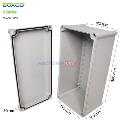 BC-AGS-193818 Plastic Enclosure Boxes Screw Type S series Medium size