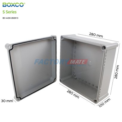 BC-AGS-282813 Plastic Enclosure Boxes Screw Type S series Medium size