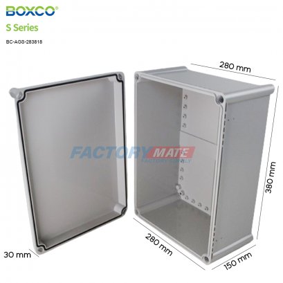 BC-AGS-283818 Plastic Enclosure Boxes Screw Type S series Medium size