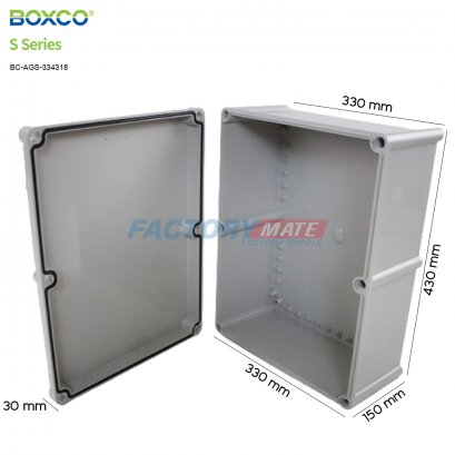 BC-AGS-334318 Plastic Enclosure Boxes Screw Type S series Medium size