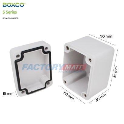 BC-AGS-050605 Boxco,S series,Screw type,IP66/67,Small size