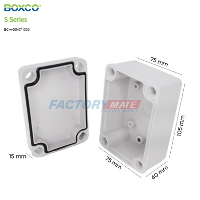 BC-AGS-071005 Boxco,S series,Screw type,IP66/67,Small size