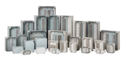 BOXCO TERMINAL BLOCK BOXES PLASTIC ENCLOSURE