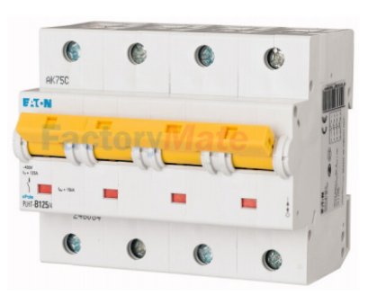 PLHT, Miniature Circuit Breaker 25kA type C ,พิกัดกระแสลัดวงจร (IC) 25kA : IEC/EN 60947-2