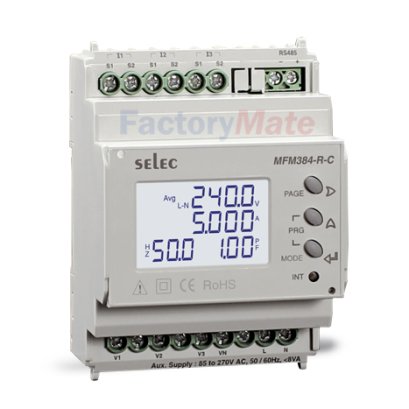 Din Rail Multifunction Meter : Mfm384-R-C ,Three Phase Multifunction Meter