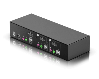 *DP2202 : Kinan 2-Port USB2.0 DisplayPort KVM switch