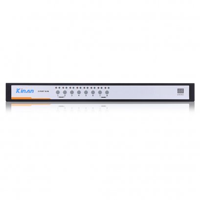 *XU0108 : Kinan Rack Mount 8 port USB VGA KVM Switch