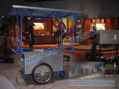 Food cart - with roof CTR-3