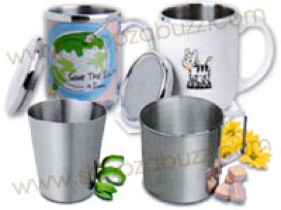 K4 : แก้วน้ำสแตนเลส กระป๋องน้ำ ถ้วยน้ำ 2 ชั้น