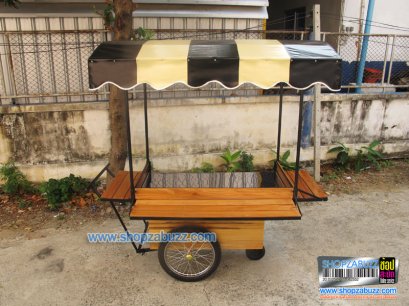 Thai Food cart with roof : CTR - 155