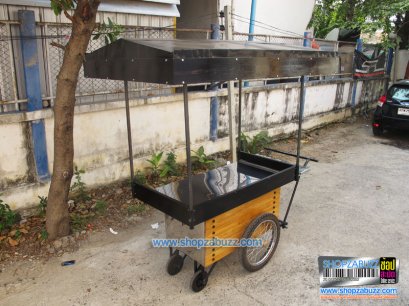 Thai Food cart with roof : CTR - 156